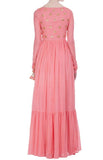 Baby Pink Anarkali Gota Patti Suit Set