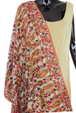 Beige Color Kashmiri Dupatta