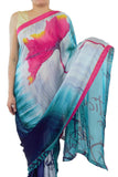 Blue Color Designer Saree