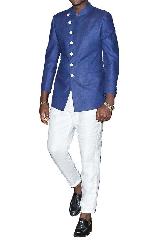 Men elegant slim fit suit by hacya - Men's Suits - Afrikrea