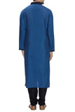 Blue Embroidered Kurta Set