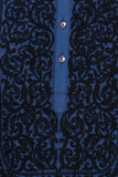 Blue Embroidered Kurta Set