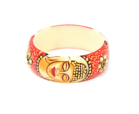 Red Buddha Bangle