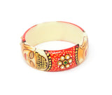 Red Buddha Bangle