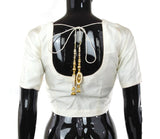 Cream Color Silk Blouse