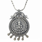 Antique Silver God Ganesha Necklace