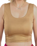 Gold Color Stretchable Blouse