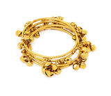 Gold Ghungroo Bangles Set of Four