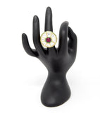 Gold Kundan Ring