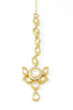 Gold Kundan Small Maangtikka