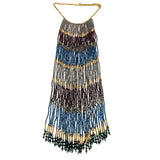 Handmade Beaded Bib Necklace