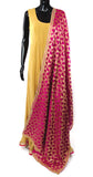 Hot Pink Phulkari Dupatta