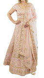 Pink Color Lehenga Choli Set With Matching Dupatta