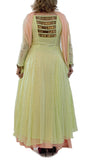 Sea Green Anarkali suit