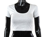 Silver Color Stretchable Blouse