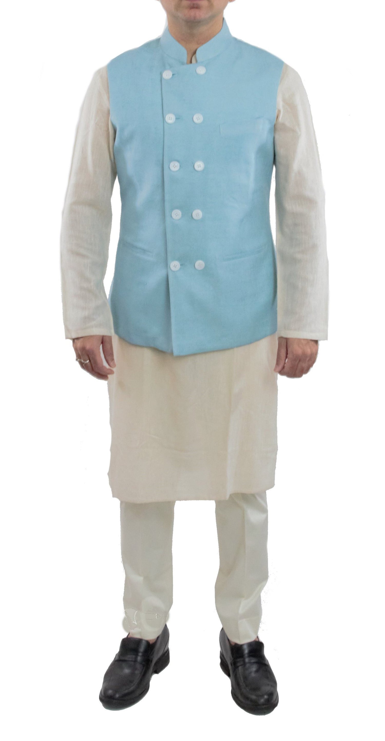 Waistcoat in sale blue colour