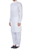 White Pathani Kurta Salwar