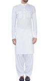 White Pathani Kurta Salwar